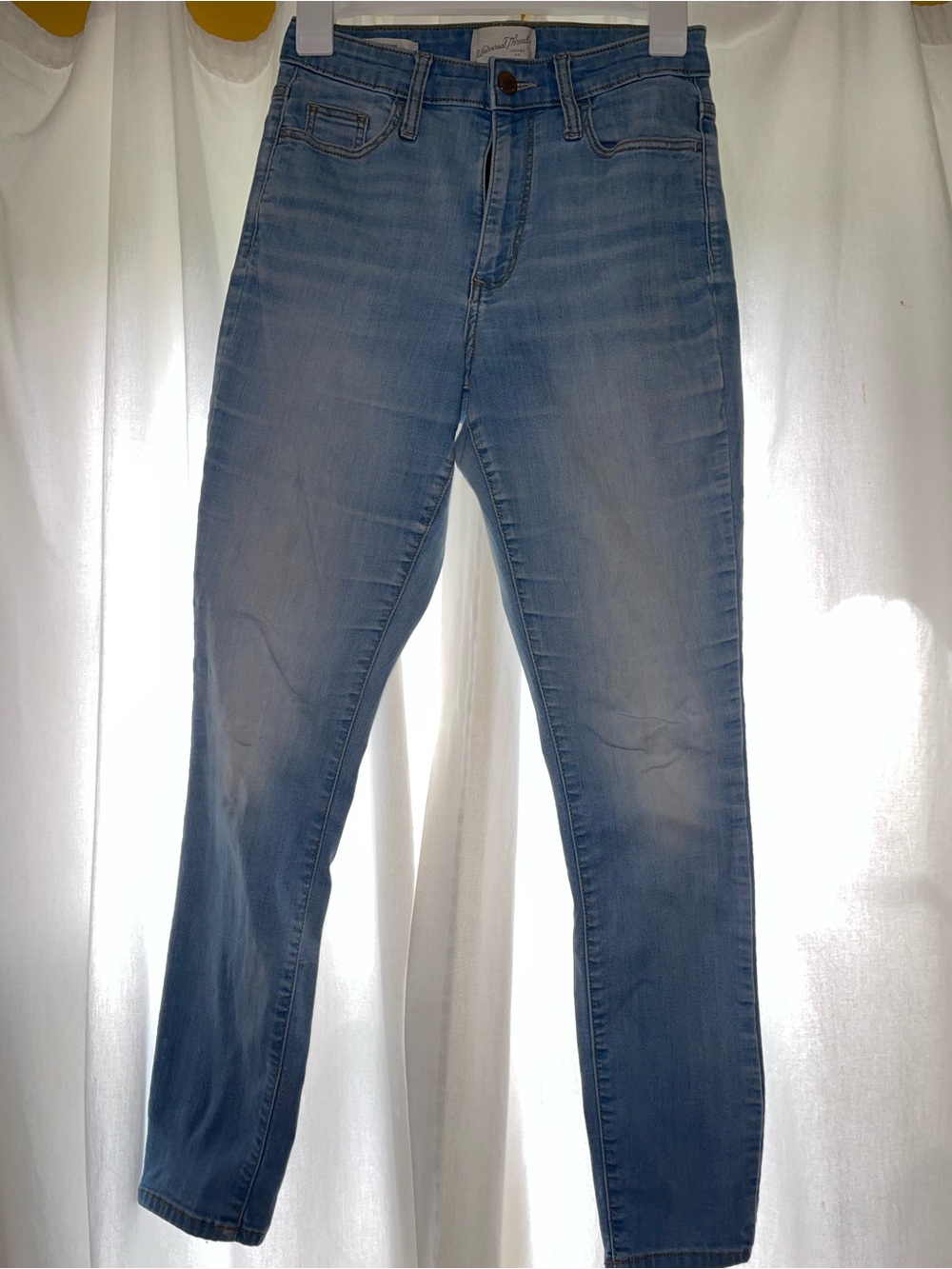 Universal Thread Light Blue Women's High-Ride Stretch Skinny Jeans